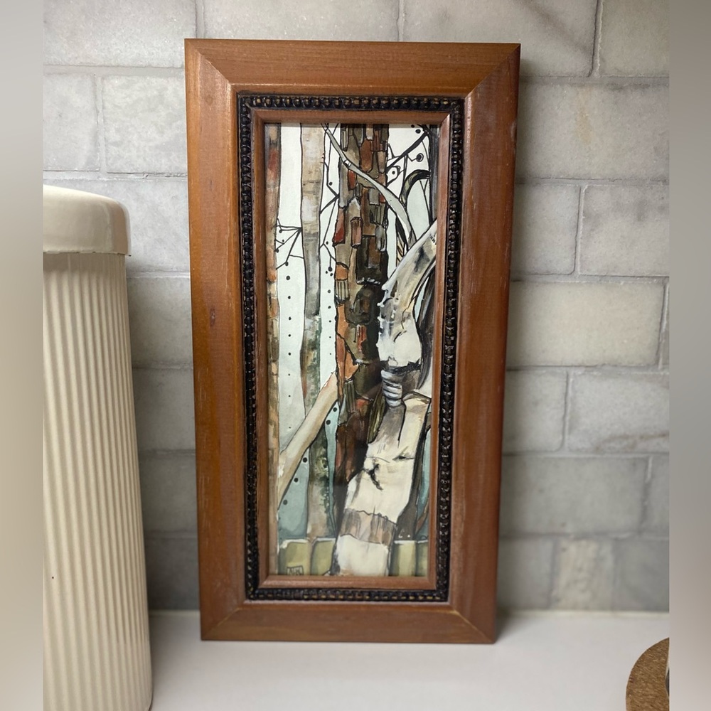 Original art Watercolor Trees